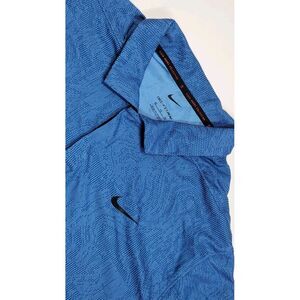 Tiger Woods Collection Masters 25th Anniversary‎ Nike Golf Shirt Blue Graphic XL